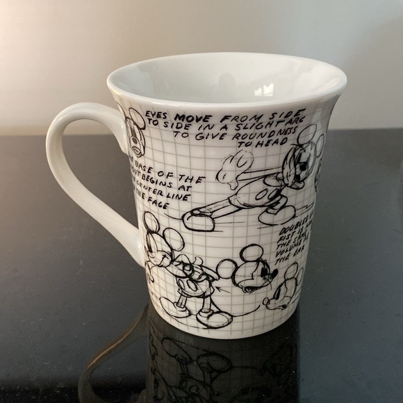 Disney Mickey Mouse Sketch Book Ceramic Mug - Picture 3 of 6